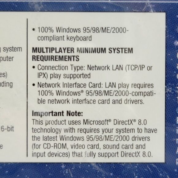 VINTAGE Star Trek Away Team 2001 PC Game w/ Box SEALED - Picture 7 of 8